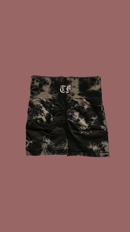 Black High Waisted Shorts