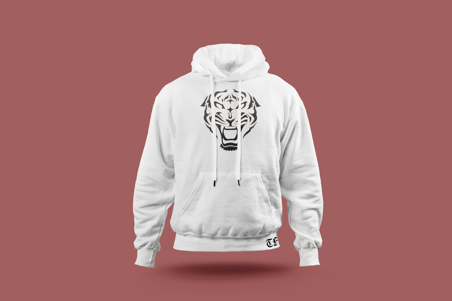 White Hooded Sweatshirt